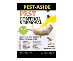 Pest Control, fumigation and cleaning services