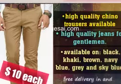 Chino trousers for sale in Zimbabwe