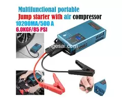 Car jumper and compressor pre owned 80 usd