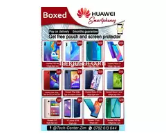 Huawei boxed phones for sale in Zimbabwe