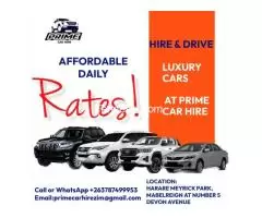 Hire & Drive luxury cars at Prime Car Hire. Affordable daily rates !!!