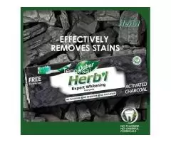 DABUR HERBAL EXPERT WHITENING ACTIVATED CHARCOAL TOOTHPASTE