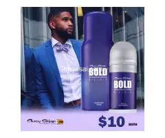 Avroy shlain bold blue deodorant spray for sale in zimbabwe